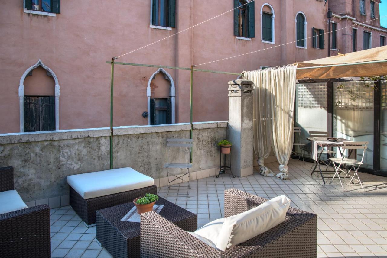 Tre Sestieri Terrace Canal View Venesia Bagian luar foto